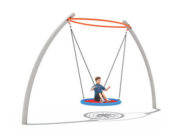 outdoor solitary swing equipment