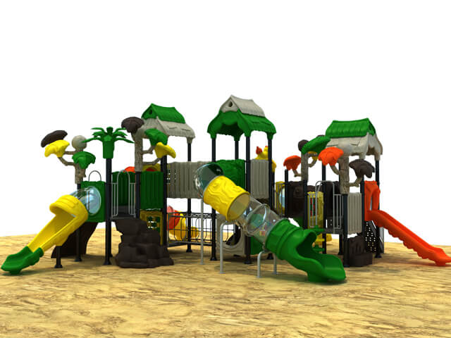 Colorful Slide Slide Outdoor Playground Type Funny Equipment