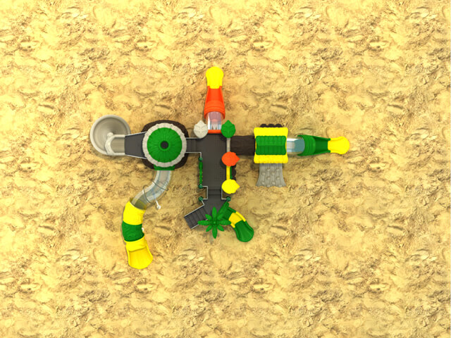 Outdoor Playground Spring Series ML-1600023