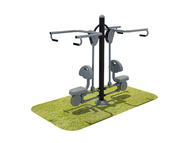 Outdoor Gymnasium-Double Sit & Full