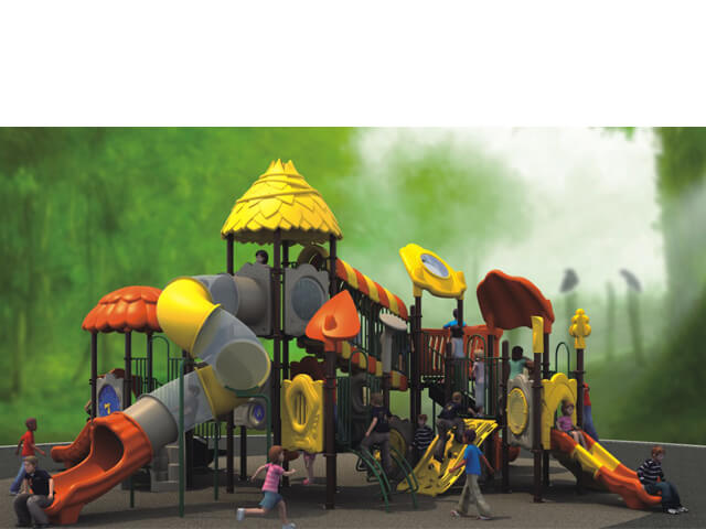 Outdoor Playground Nature Slide dzr-4