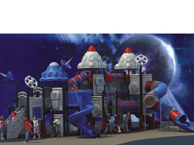 Outdoor playground Space Ship yzfc1-1