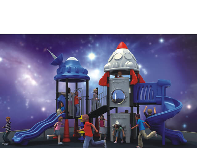 Outdoor playground Space Ship yzfc1-11