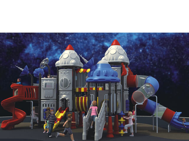 Outdoor playground Space Ship yzfc1-4