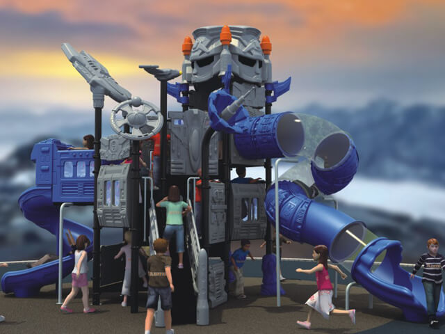 Outdoor playground Space Ship yzfc2-3