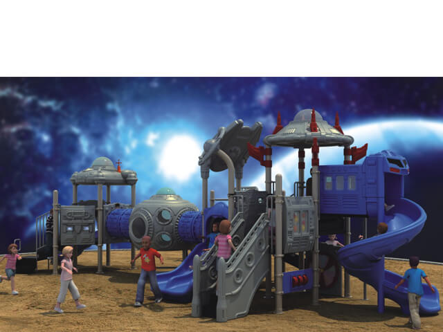 Outdoor playground Space Ship yzfc3-4