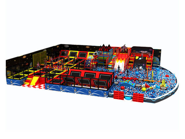 Indoor Playground Equipmnet Trampoline Park 11