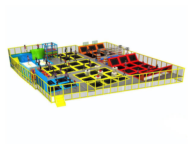 Indoor Playground Equipmnet Trampoline Park 12