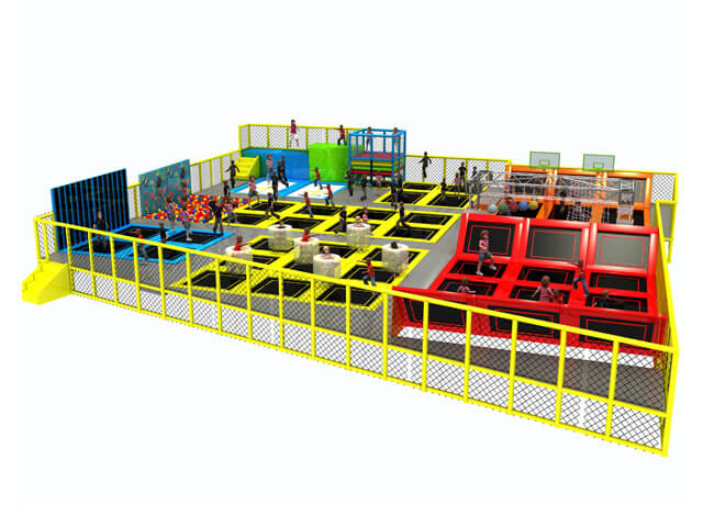 Indoor Playground Equipmnet Trampoline Park 14
