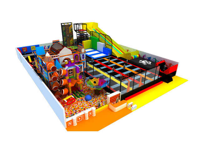 Indoor Playground Equipmnet Trampoline Park 15
