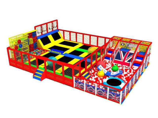 Indoor Playground Equipmnet Trampoline Park 16