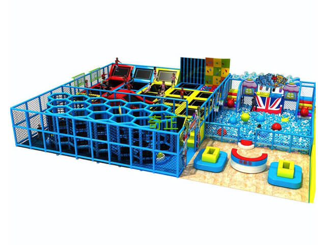 Indoor Playground Equipmnet Trampoline Park 17