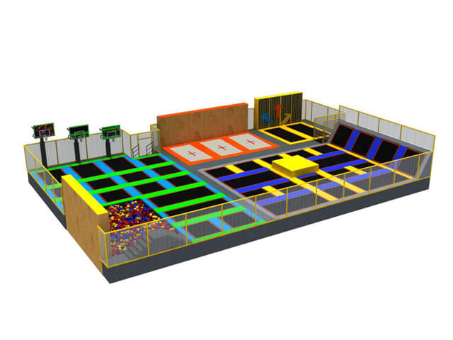 Indoor Playground Equipmnet Trampoline Park 18