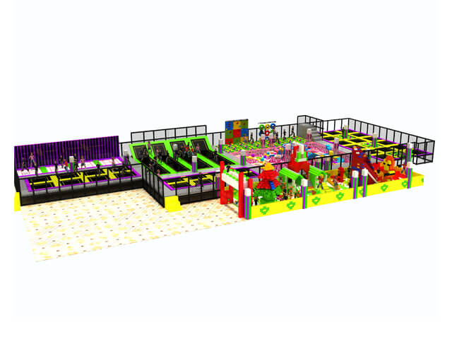 Indoor Playground Equipmnet Trampoline Park