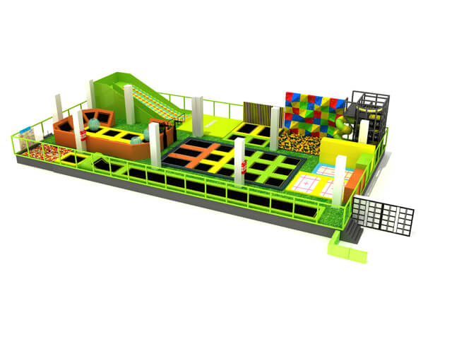 Indoor Playground Equipmnet Trampoline Park