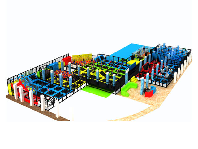 Indoor Playground Equipmnet Trampoline Park