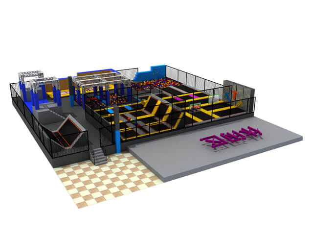 Indoor Playground Equipmnet Trampoline Park