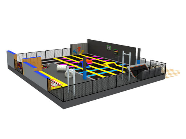 Indoor Playground Equipmnet Trampoline Park