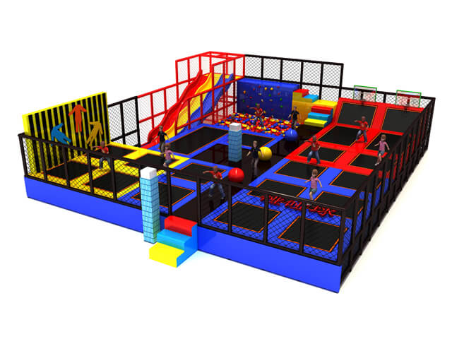 Indoor Playground Equipmnet Trampoline Park 7