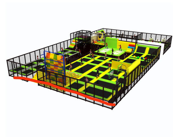 Indoor Playground Equipmnet Trampoline Park 9